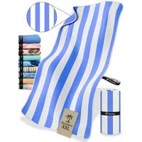 NirvanaShape Strandtuch Reise Handtuch Strandtuch XXL - Strandhandtuch, Mikrofaser Badetuch