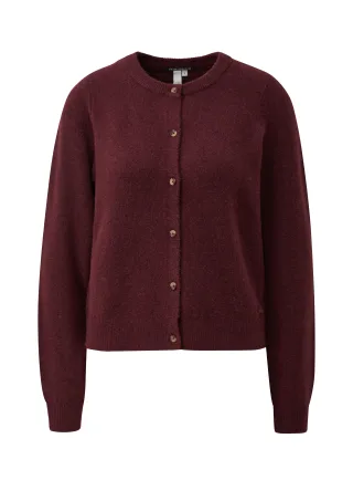 qs - Strickjacke rot - Gr. - XXL