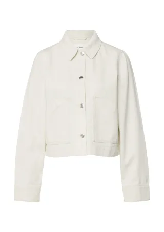 s.Oliver - Indoor-Jacke creme - Gr. - 38