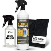 bio-chem Nikotinentferner Konzentrat – Gegen Vergilbung, Ruß, Fett Allzweckreiniger (Nikotinentferner Hochkonzentrat, bis 1:50 verdünnbar)