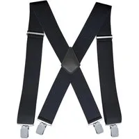 MOPUEA Hosenträger Hosenträger 3.5cm Breites Verstellbar mit Extra Starken Clipverschluss