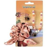 Disney Haarstyling-Set Moana Kinder Accessoires im kompakten Format für unterwegs, Spar-Set