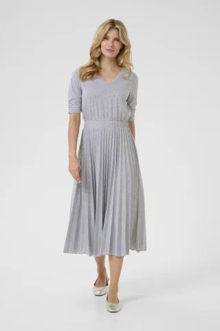 Kleid Feminine Light Grey Melange light grey