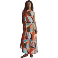 Next Jerseykleid Jersey-Maxikleid mit U-Rückenausschnitt (1-tlg)