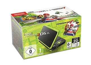 New Nintendo 2DS XL [inkl. Mario Kart 7 vorinstalliert] schwarz/grün