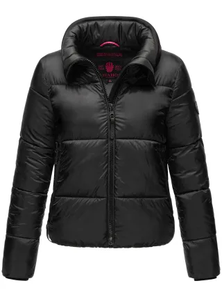 Navahoo Damen Puffer Jacket Sternschnüppchen – Kurz & Warm