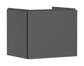 Hansgrohe Waschtischunterschrank Xilesa E 580x470mm 1 SK Waschtisch Schiefergrau matt, 54253760 54253760