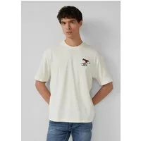 s.Oliver Kurzarmshirt T-Shirt T-Shirt mit Peanuts®-Artwork im Relaxed Fit