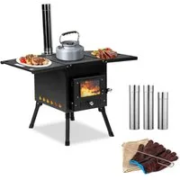 LALAHO Feuerstelle Zeltofen Campingzeltofen Camping Holzofen Gartenofen, Campingofen Werkstattofen Holzofeno outdoor kocher für Camping