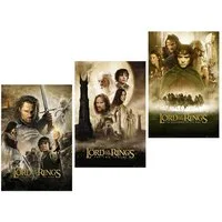 Close Up Poster Herr der Ringe Posterset 3 Filmplakate 61 x 91,5 cm