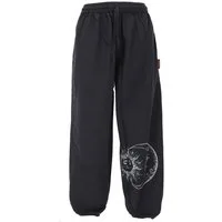 Guru-Shop Relaxhose Luftige Unisex Aladinhose, Boho Sonne/Mond.. Festival, Hippie, Ethno Style, alternative Bekleidung