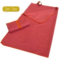 Dyckhoff Sporthandtuch Mikrofaser Sporttuch, Microfaser (2-St), auch als 2er Set erhätlich