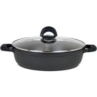 GSW Bräter SilcoGuss noir, Aluminiumguss (1-tlg), Induktion, incl. Literskala