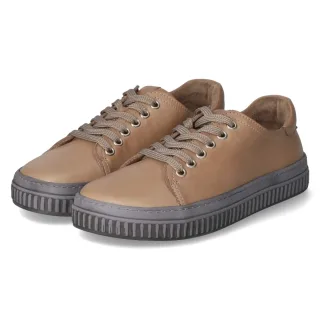 Andrea Conti Halbschuhe - Gr. 37 - Taupe - Glattleder