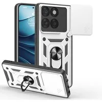 betterfon Handyhülle für Motorola Edge 60 / Edge 60 Fusion Panzerhülle mit Kameraschutz, Outdoorhülle mit Ringhalter, Silikonkern & präziser Passform