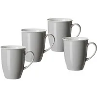 Ritzenhoff & Breker Becher Doppio, 4-tlg., Porzellan, 4-teilig