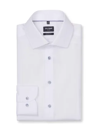 OLYMP - Modern Fit: Businesshemd weiß - Gr. - 40