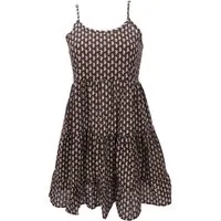 Guru-Shop Midikleid Boho Minikleid, Stufenkleid, Hängerchen -.. alternative Bekleidung