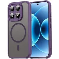 CoolGadget Handyhülle Magnet-Hülle für Xiaomi 17 Schutzhülle magnetisch 6,3 Zoll, Hülle Matt Stoßfest kompatibel mit QI-Laden Zubehör Kameraschutz Case