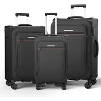 Verage Weichgepäck-Trolley Toledo Weichschalenkoffer Reisekoffer, 4 Rollen, TSA-Schloss, 4 Rollen Trolley Volumenerweiterung bei S/M/L/Sets
