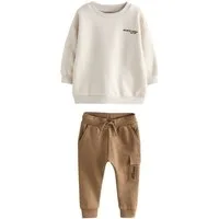 Next Sweatanzug Sweatshirt und Utility-Jogginghose im Set (2-tlg)