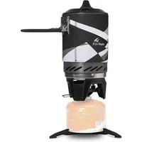 FireMaple Gaskocher Star X2 Black Gaskocher-Set, (Packung, Einzelstück), Wärmezirkulation für 30% höhere Effizienz