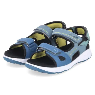 Superfit Sandalen  Blau - Gr. 32 -  Textil