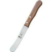 SMI Brötchenmesser 2 tlg Buttermesser Solingen Buchenholz Frühstücksmesser Buckelsmesser, nicht spülmaschinenfest