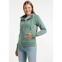 Ragwear Sweatshirt RONETTE PRINT figurumspielende Passform, mit Stehkragen, hüftbedeckende Länge