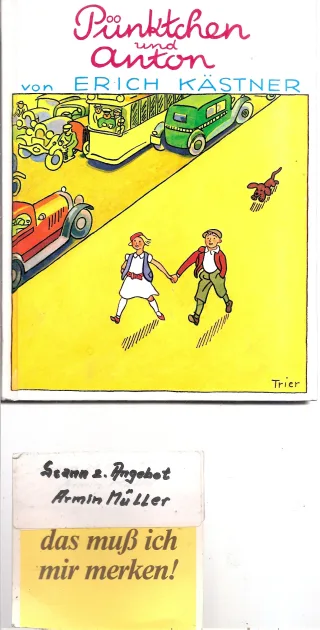 Pünktchen und Anton. Ein Roman für Kinder [Gebundene Ausgabe] [1976] Kästner Erich Trier Walter