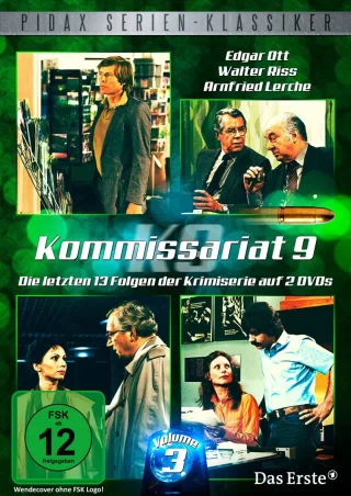 Kommissariat 9 Vol. 3 - Die letzten 13 Folgen der erfolgreichen Krimiserie (Pidax Serien-Klassiker) [2 DVDs]