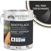 WO-WE Lack Bootslack Schiffslack Parkettlack Yachtlack W400, 0,75-5L, Seidenglänzend, Lösemittelbasis