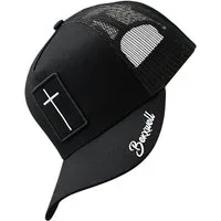 Bexxwell Trucker Cap mit Kreuz-Patch (optimale Passform, Unisex)