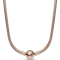 Pandora Kette ohne Anhänger Pandora Moments Schlangen-Gliederhalskette 382234C00 Damenhalskette