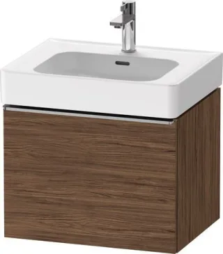 Duravit D-Neo Waschtischunterbau wandhängend Nussbaum dunkel Matt 584x452x440 mm - DE4276070210000 DE4276070210000