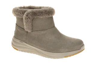 Skechers 144775 DKTP Damen Stiefeletten - sportlich, wasserdicht, flauschiger...