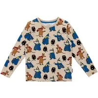 Moomin by Martinex Langarmshirt MOOMIN – Kinder-Langarmshirt Vigorous Beige