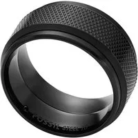 Fossil Fingerring Schmuck Geschenk Edelstahl Ring Knox