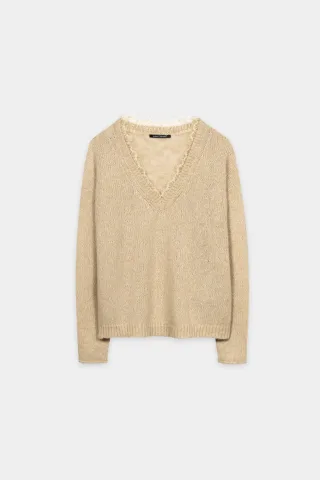Luisa Cerano - Pullover Weiblich butter yellow - Gr. - 40
