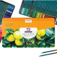 PAGOS Buntstift Pagos 72-teiliges Buntstifte-Set – lebendige Farben, (1-tlg)