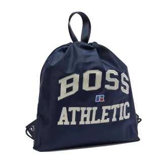 Boss - Turnbeutel, Lederverkleidung, Athletisch (Marine)