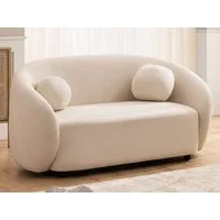 S-Style Möbel 2-Sitzer Roundi Bouclé, Luxus & Moderne Kollektion