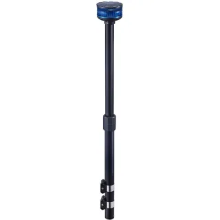 SOSIAN CORE-MC1 Motorrad Kennleuchte R65 LED blau Blau (ECE-R65)