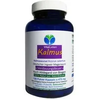 VitalLeben Kalmuswurzel (Magenwurz) nach Hildegard von Bingen ohne Zusatzstoffe Kapseln, 1 er Dose à 120 St., 57 g, Art. 26860-120
