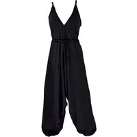 Guru-Shop Relaxhose Boho Jumpsuit, rückenfreie Sommer Pluderhose,.. alternative Bekleidung