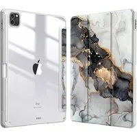 Fintie Tablet-Hülle Hybrid Hülle für iPad Pro 11 2022/2021/2020/2018 (4./3./2./1. Gen), mit Stifthalter, Hülle mit transparenter Hartschale auf Rückseite