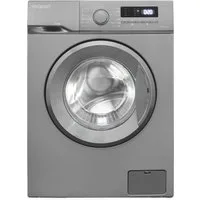 exquisit Waschmaschine WA7014-021A inoxlook-az, 7 kg, Kurzprogramm-frische Wäsche nach 15 Minuten,AquaStop-Vollwasserschutz