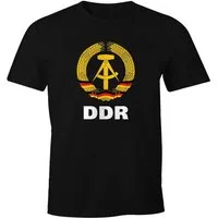 MoonWorks Print-Shirt Herren T-Shirt WM DDR Nostalgie Fun-Shirt Moonworks® mit Print