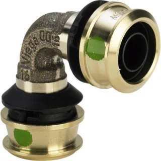 Viega Raxofix Bogen 647063 63mm, 90Grad, mit SC-Contur, Siliziumbronze