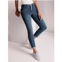 creation L Bequeme Jeans Baumwoll-Modal-Jeans leicht vertieft